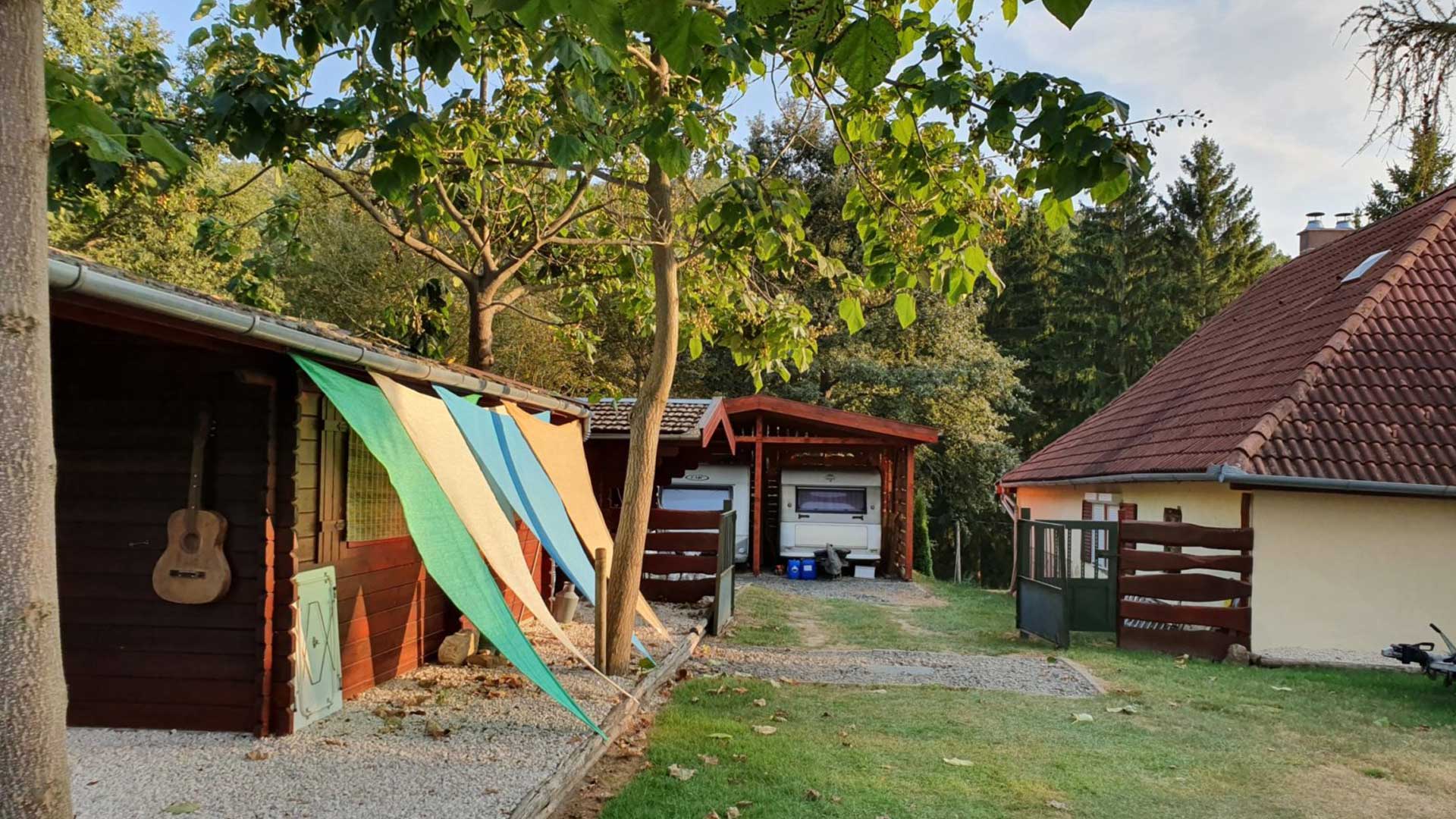 Hungary campground camper disposal